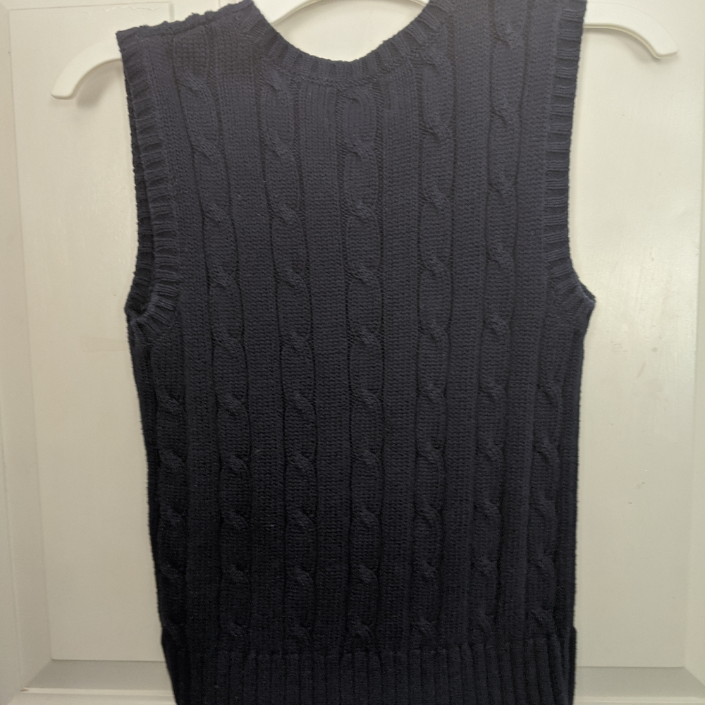 Chaps Sweater Vest - Picture 3 of 3